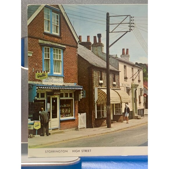 Vintage Judges Ltd Postcard Storrington High Street England C1206 - Picture 2 of 4